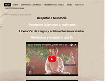 Tablet Screenshot of despertarlaconciencia.org